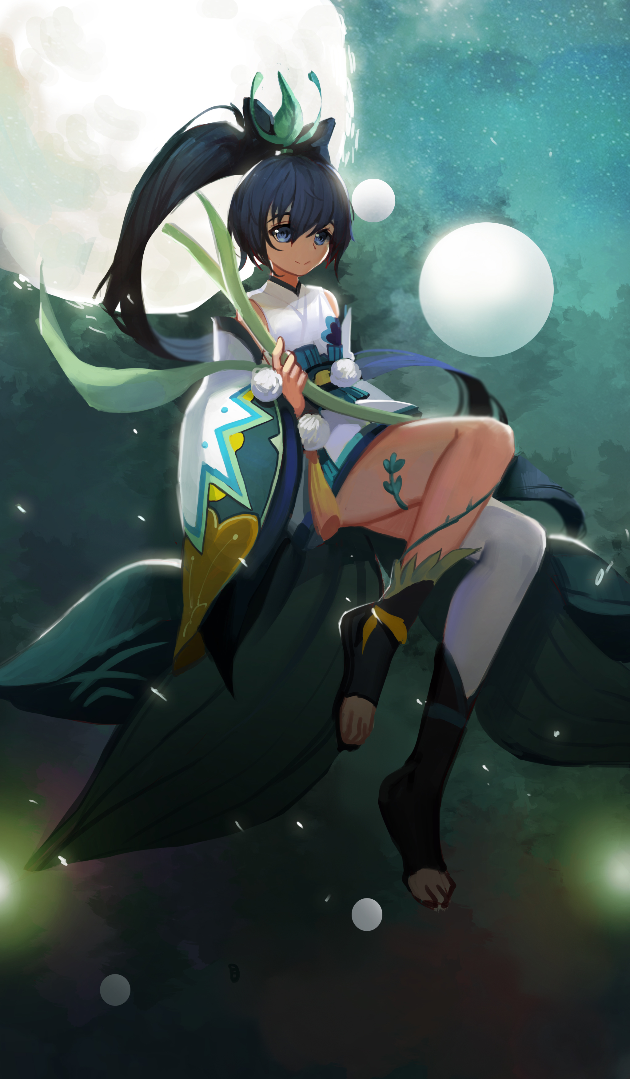 阴阳师 萤草 画师:toshio 本作品pixiv id=59289816