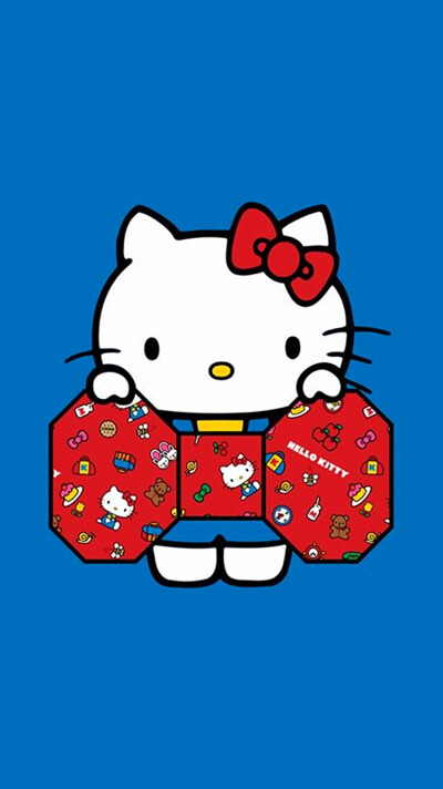 iphone 壁纸 hello kitty 凯蒂 kt猫