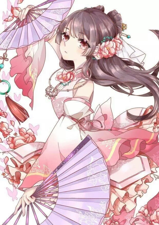 古风动漫少女