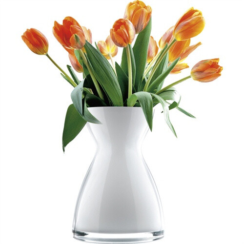 丹麦eva solo florentine vase 花瓶/花插 20cm 白色 e567310-mi4zt