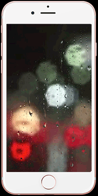 下雨 模糊 唯美 浪漫 文艺 清新 动图 livephotos 动态 锁屏 壁纸