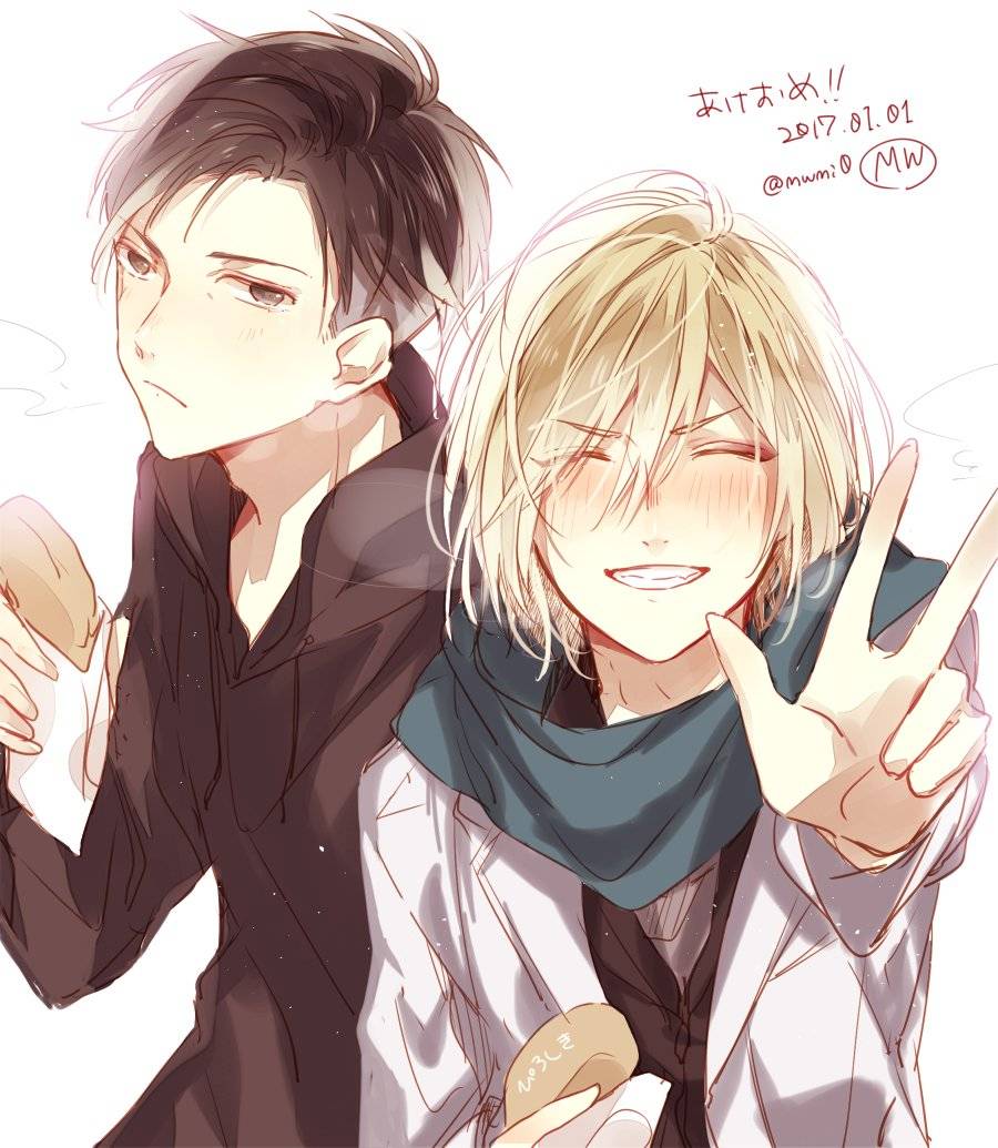 on ice#花式滑冰#运动#胜生勇利#维克托·尼基福罗夫#尤里·普利赛提