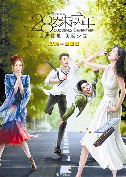 《28岁未成年》是由乐视影业(北京)有限公司出品,张末执导,倪妮