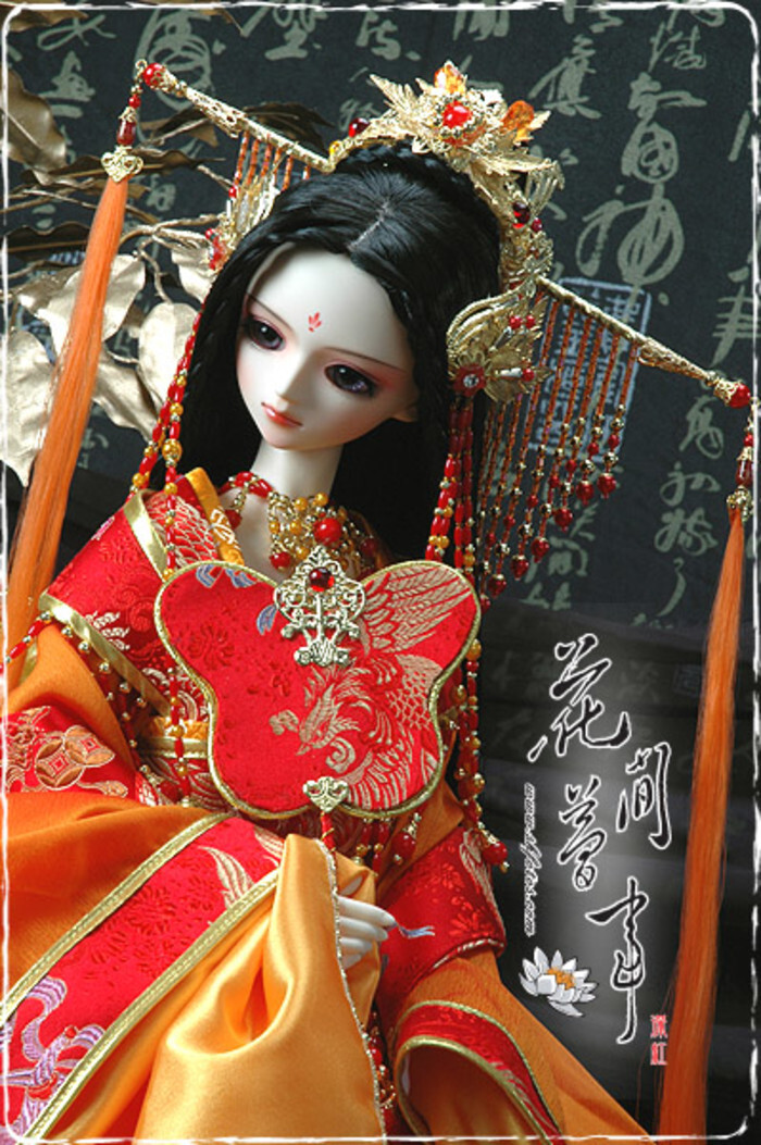 sd娃娃 bjd 古装娃娃 古风 唯美 手机壁纸 头像