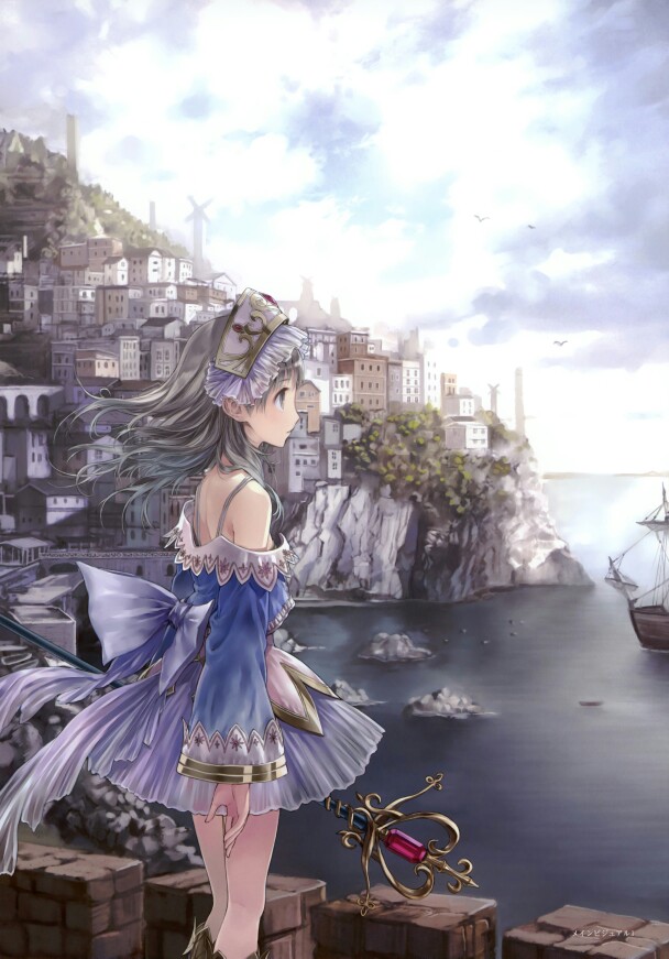 二次元の美图 唯美 卡通 萌系 甜美 动漫 文艺 小清新 可爱 初音未来