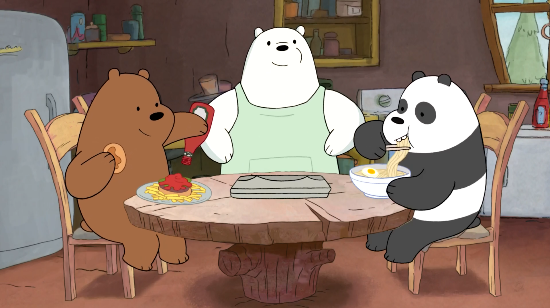 we bare bears 咱们裸熊
