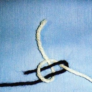 不易松开,结很小的一种毛线打结方法步骤图