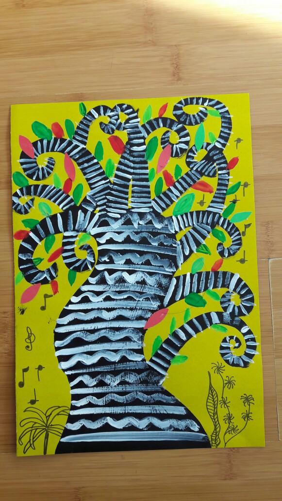 舞动的斑马树