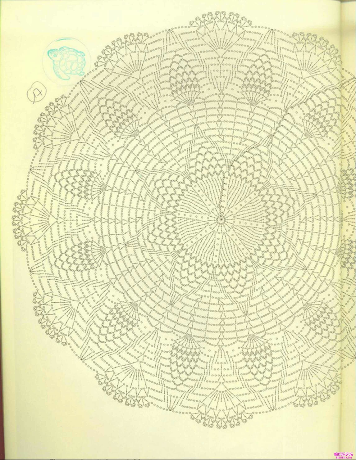 70年代台布的织法图片