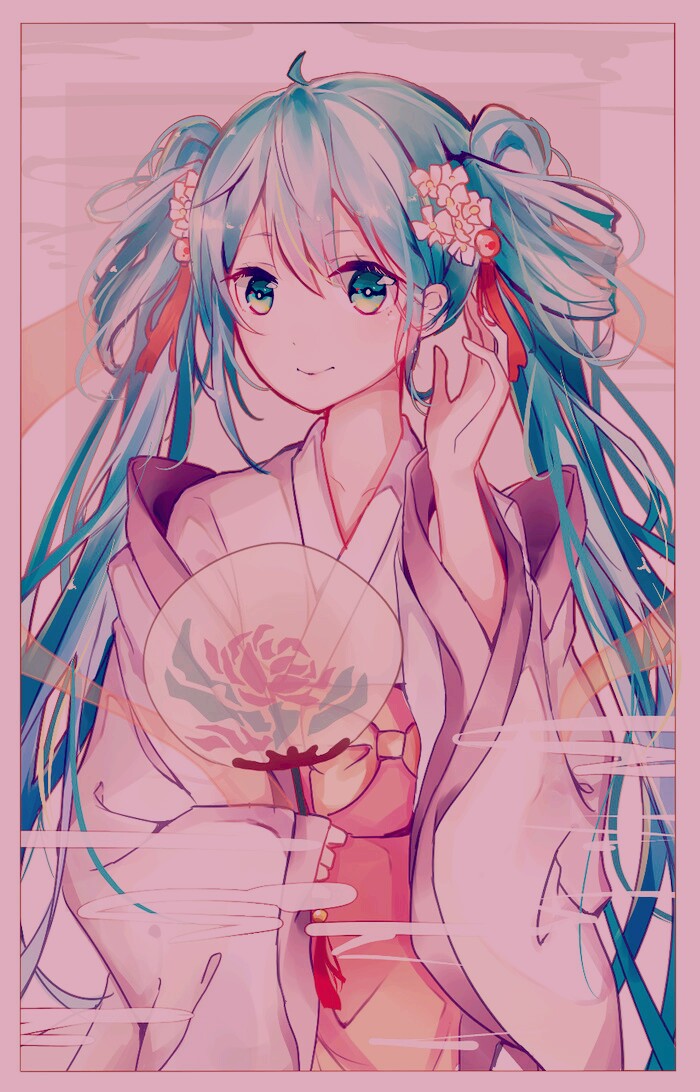 初音未来,和服