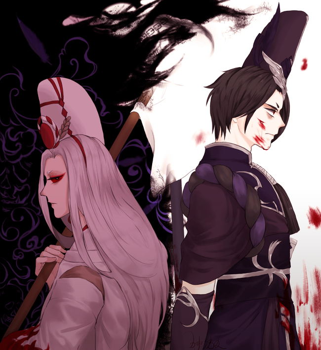阴阳师€ 鬼使黑白