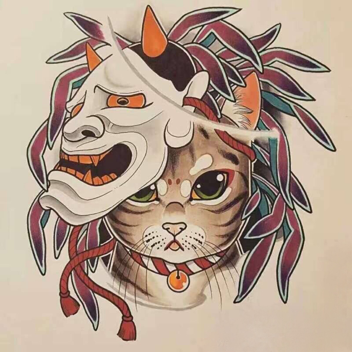 纹身(猫咪般若)