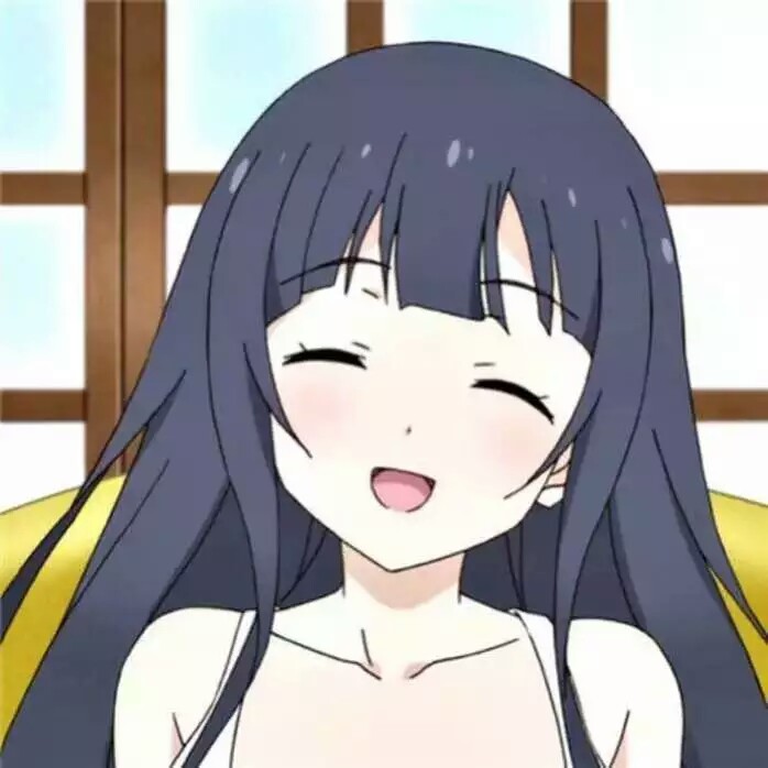 少女 可爱 长发 动漫头像 女生头像 姐妹 闺蜜 卡通 |基家