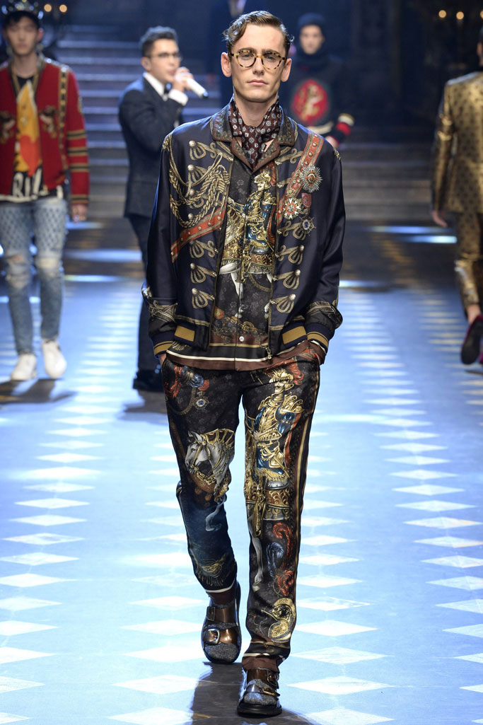 dolcegabbana男装,dolcegabbana鞋子男 dolce & gabbana 2017秋冬系列男装秀