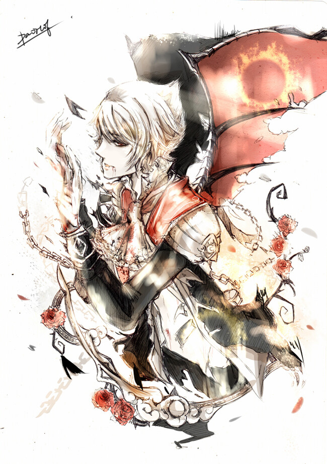 王者荣耀#嬴政 暗夜贵公子