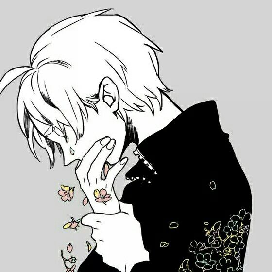 【男漫头】 色彩 基佬 腹黑 动漫头像 黑白@天下美男都是基