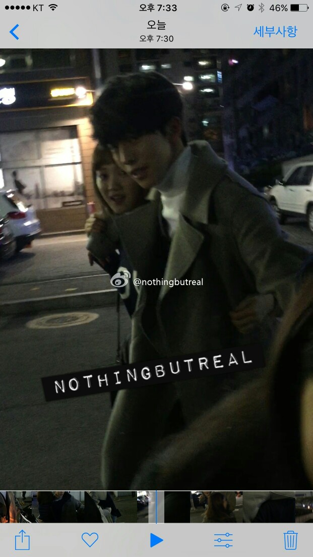 饭拍:南柱赫&李圣经