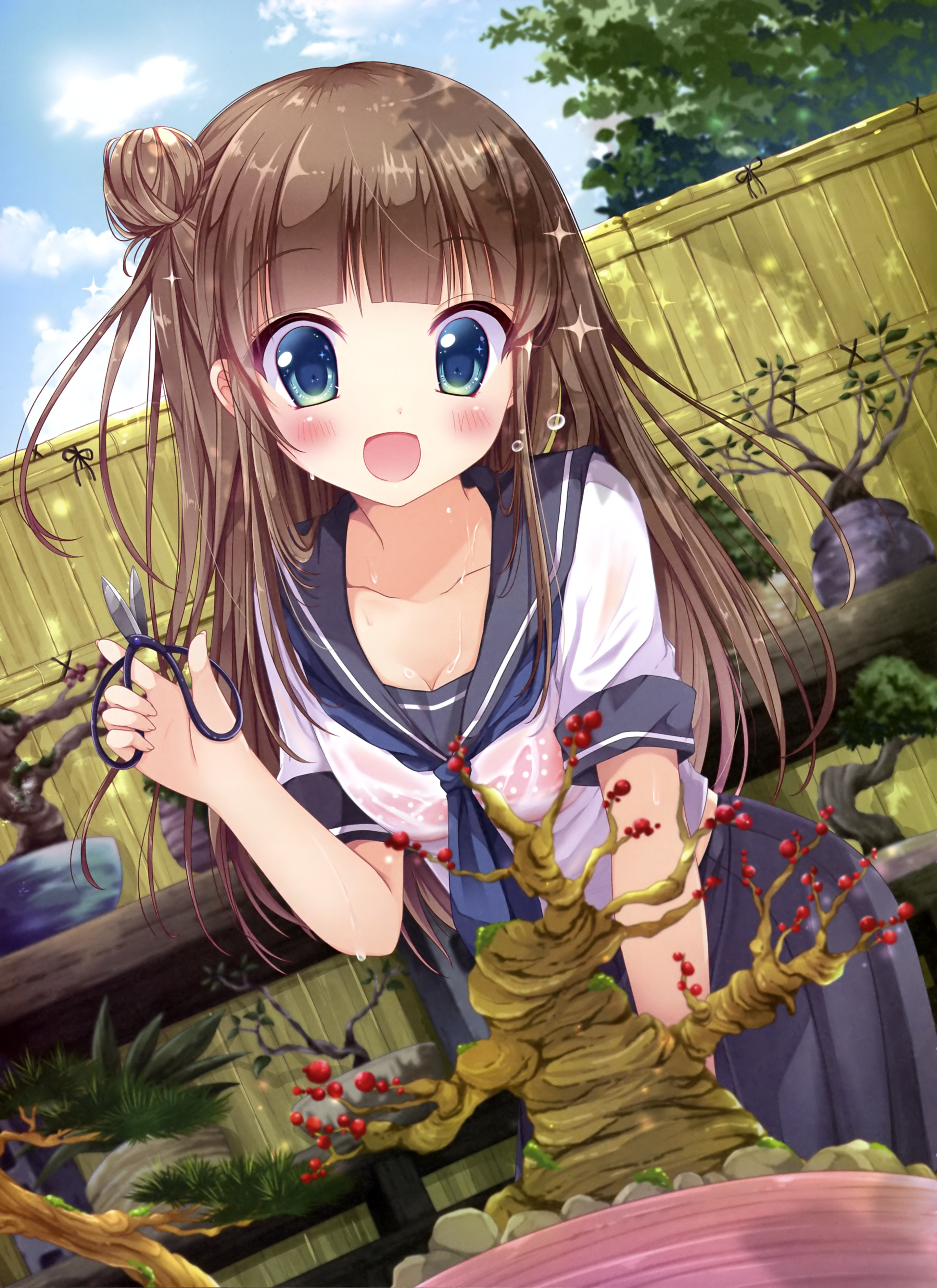 日站搜集-动漫美少女高清画集★【新浪微博:高清无水印iphone萌壁纸