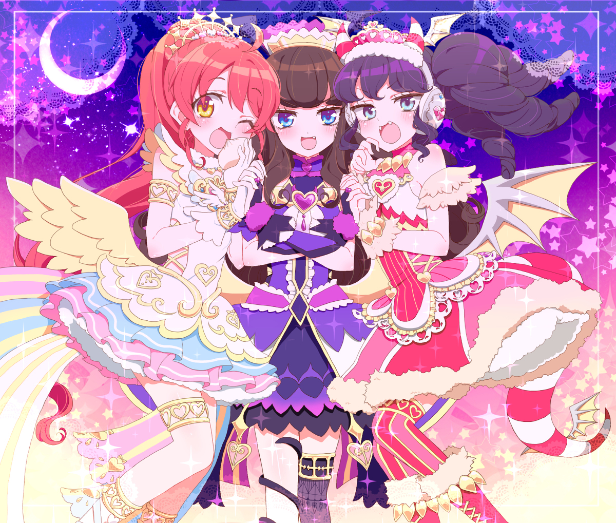 星光乐园 プリパラ [卡露璐/黑须茱香/白玉蜜柑] 卡露末日战场
