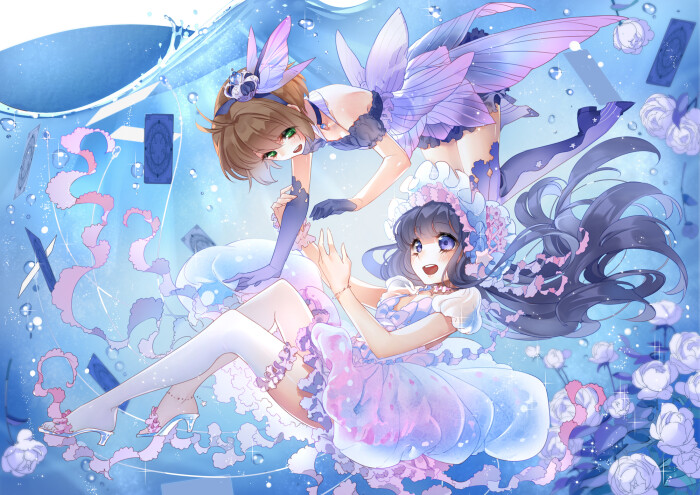 日站搜集-动漫美少女高清画集★【新浪微博:高清无水印iphone萌壁纸