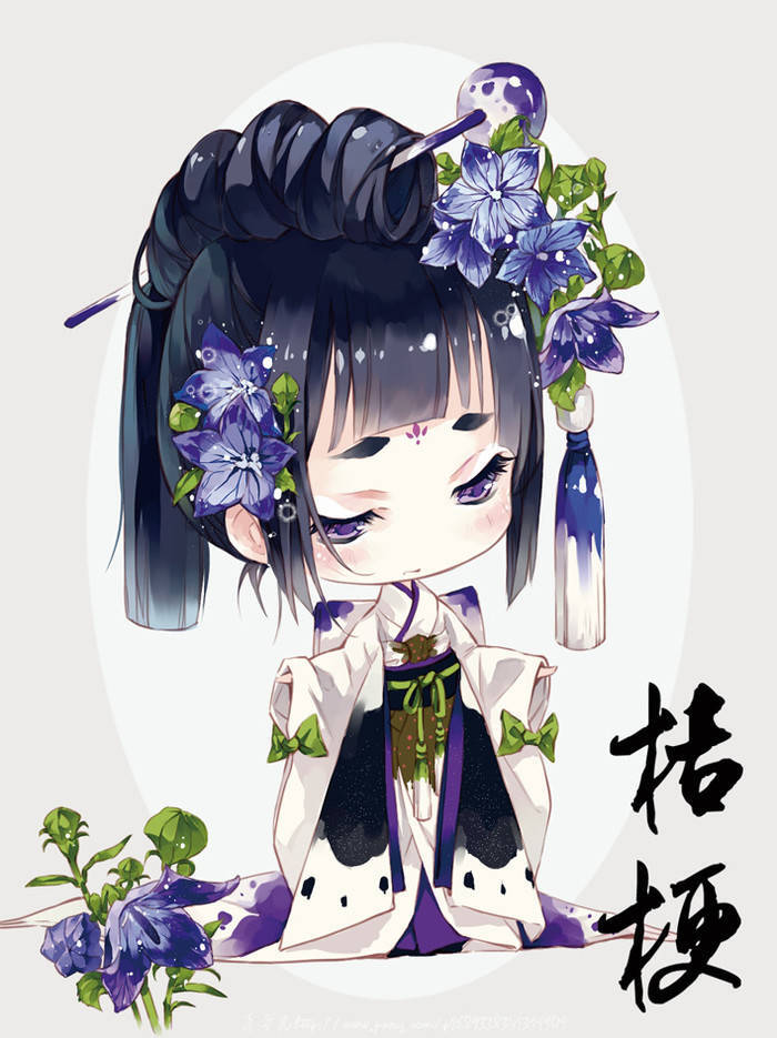 月牙儿yy 花卉拟人