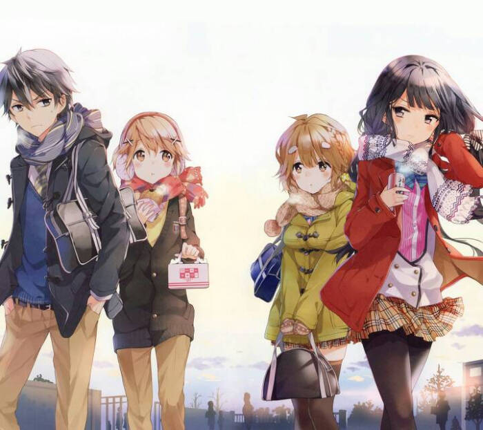 动漫二次元原创/同人画/插画/手绘/头像/壁纸/锁屏/背景/男(女)高中生