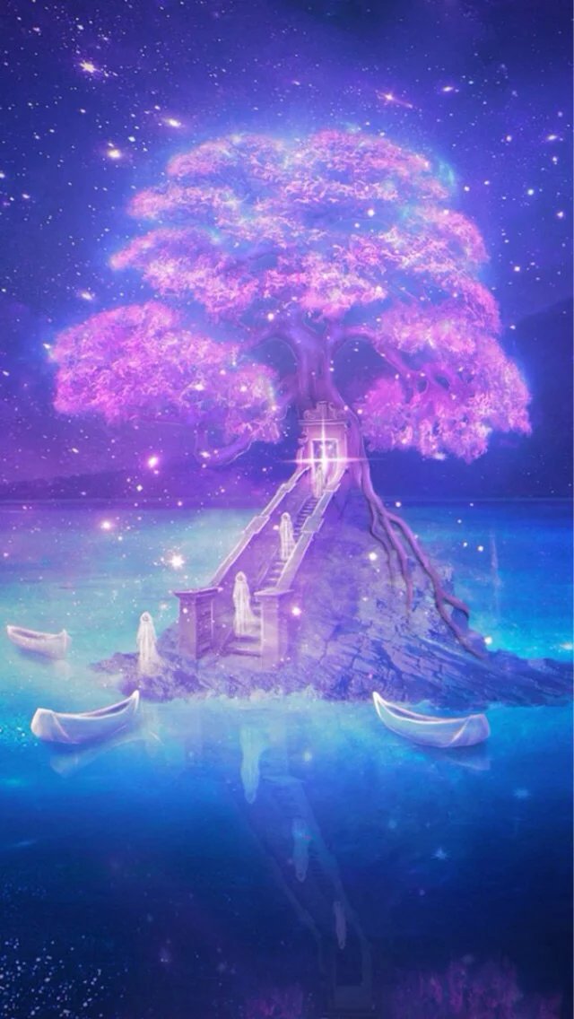 蓝色系 冷色系 唯美 文艺 清新 壁纸 说说图片 插画 二次元 锁屏 侵删