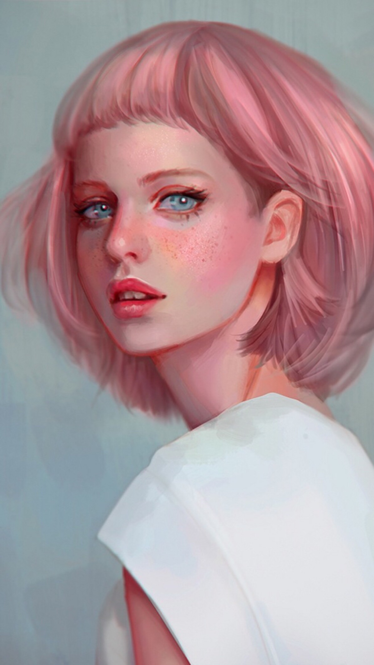 原画人物 厚涂