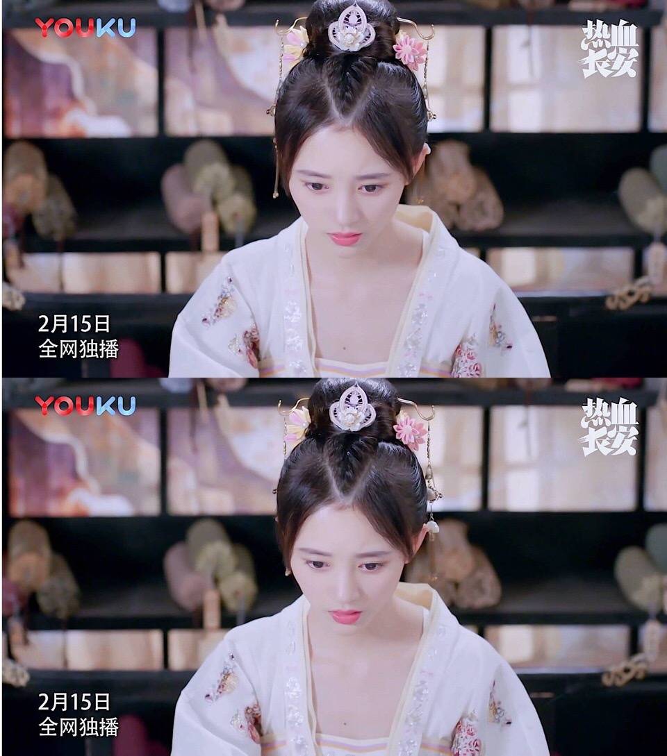 鞠婧祎《热血长安》【上官紫苏】不仅有着古装佳人的清秀婉约,更是有
