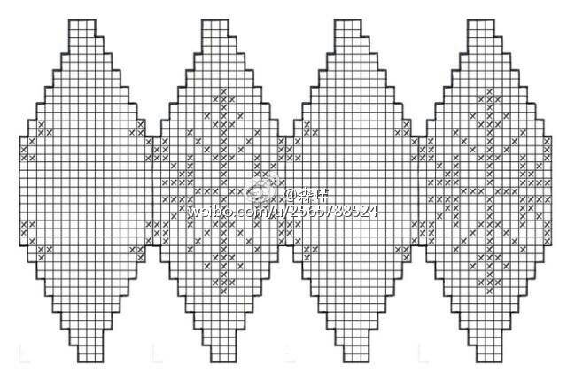 立体圆球钩针图解图片
