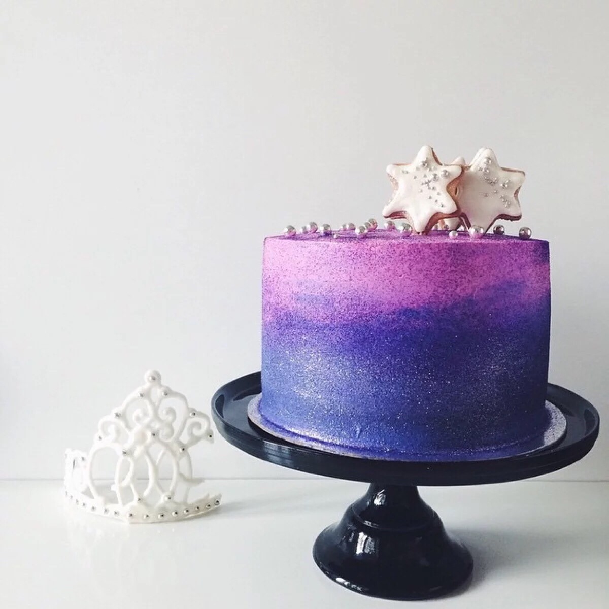Bakels: 星空鏡面蛋糕淋面製作