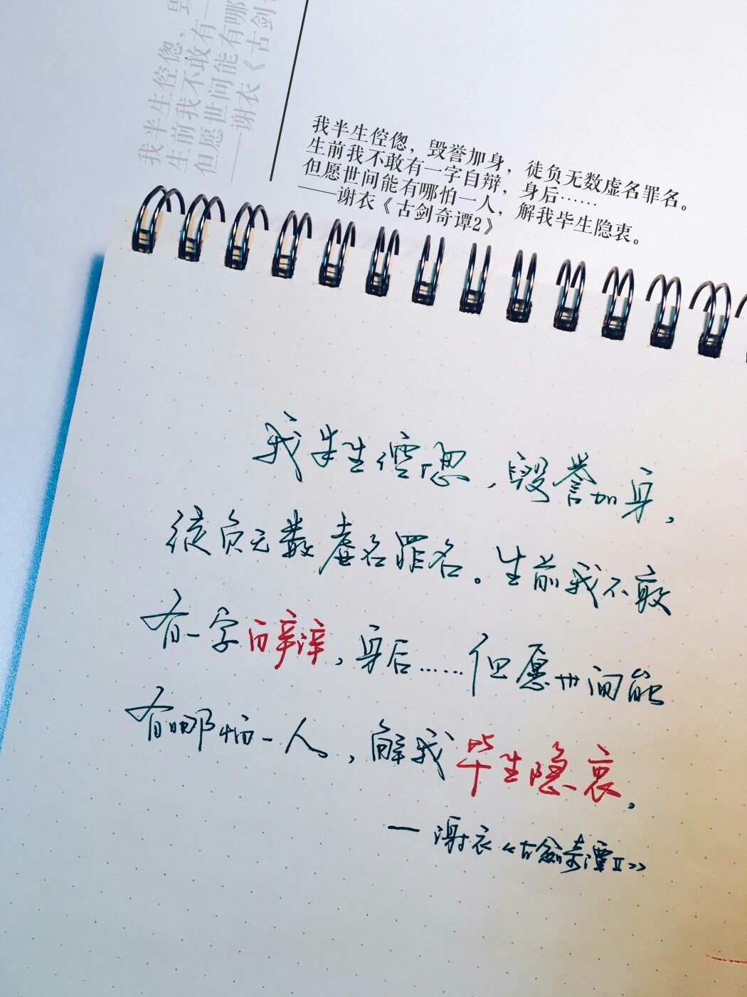 生前我不敢有一字自辩,身后……但愿世间能有哪怕一人,解我毕生隐衷.