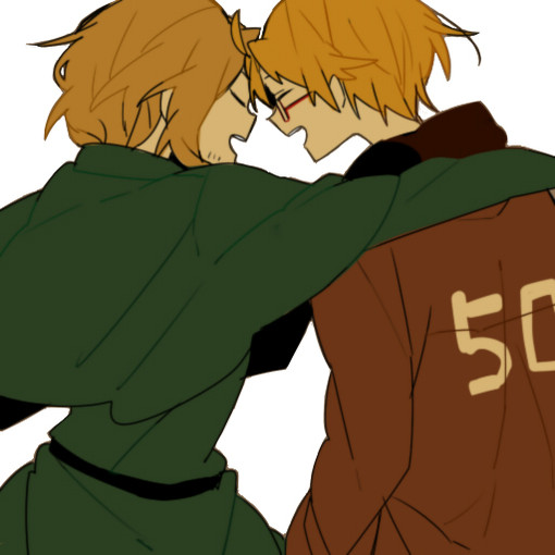 侵删#画师明菜id=2570091 aph黑塔利亚 自由组 弗朗西斯 阿尔弗雷德