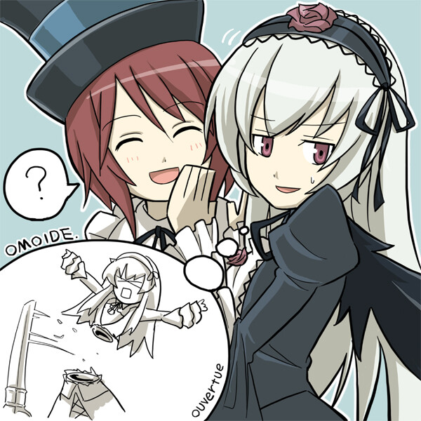 [蔷薇少女系列的第一人偶 水银灯/蔷薇少女系列的第四人偶 苍星石]