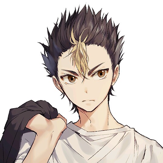 动漫男头 排球少年 西谷夕 画师:sukja