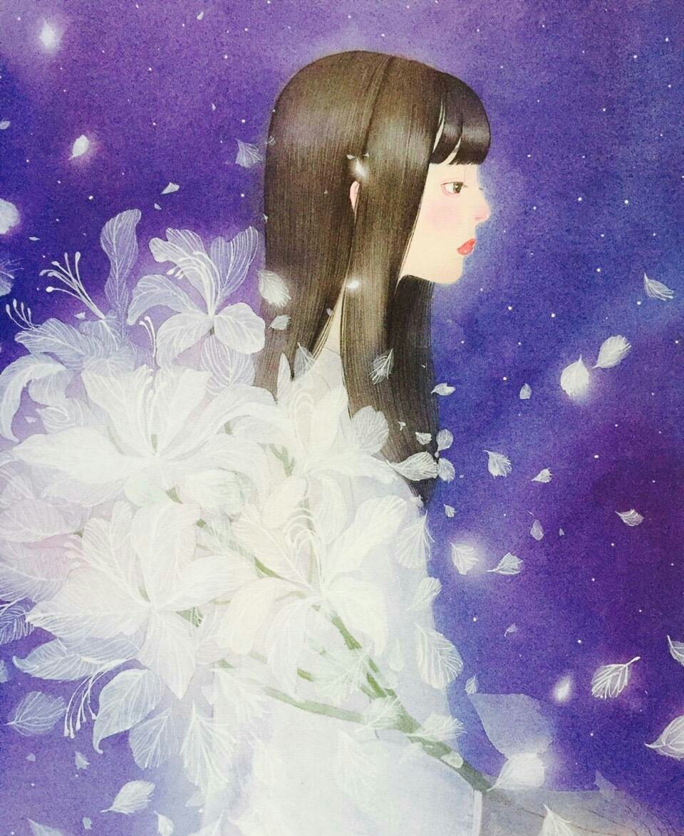 李淡淡的插画