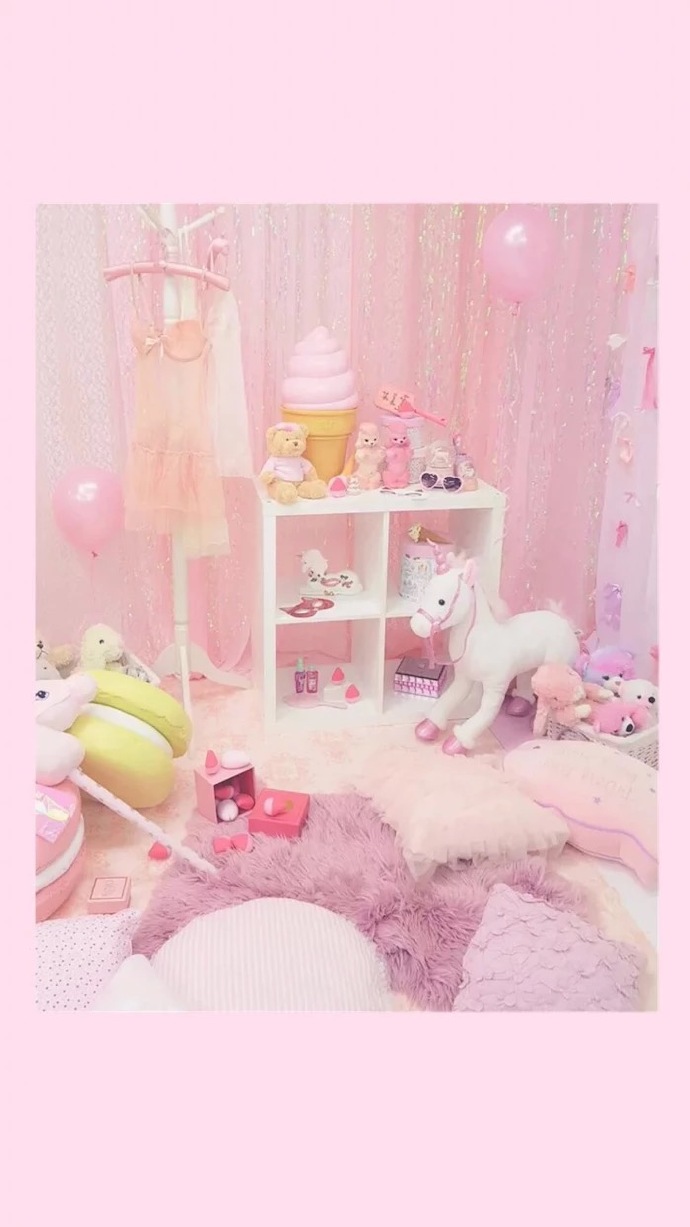 粉色壁纸 少女心.