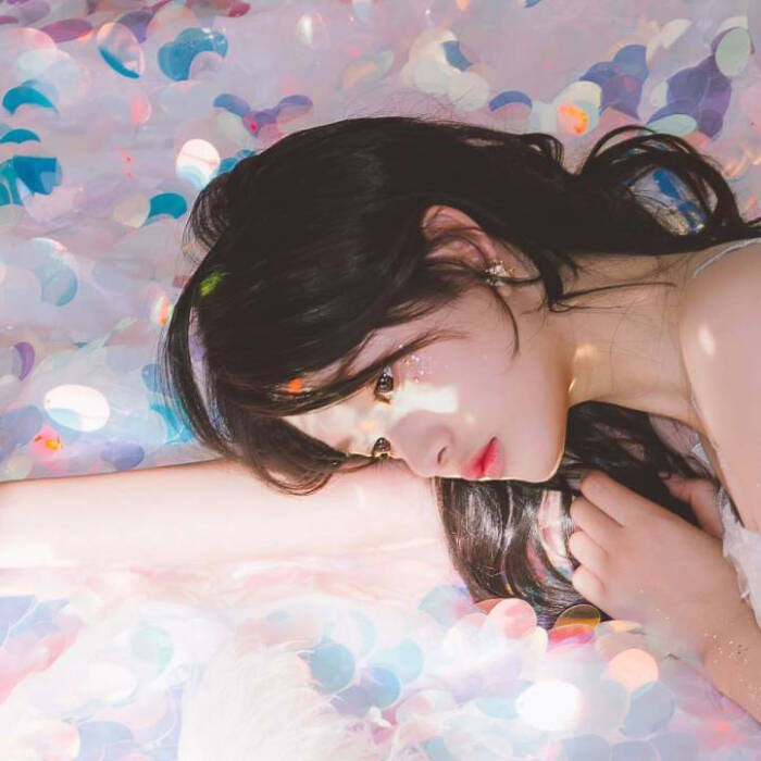 女生头像 中韩 可爱 清新 意境 适合头像 背景 个签 模糊 模特 高清