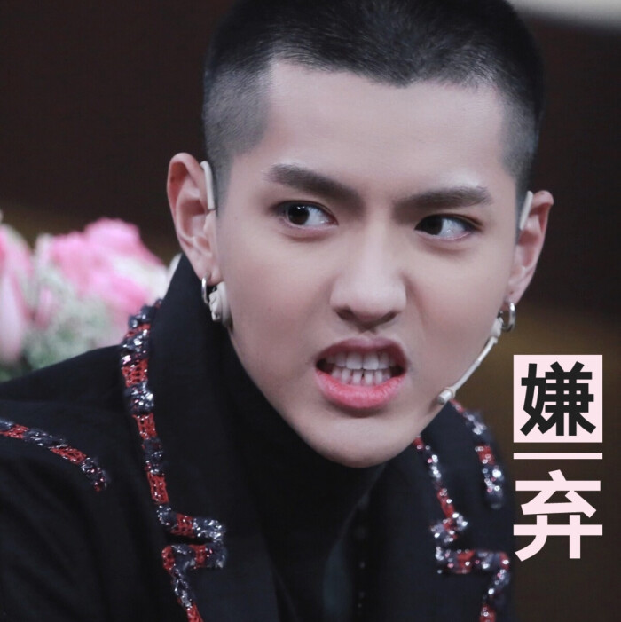 高清 头像 明星 吴亦凡 表情包 kirs 帅哥 男神 小爷 | 你是我见过