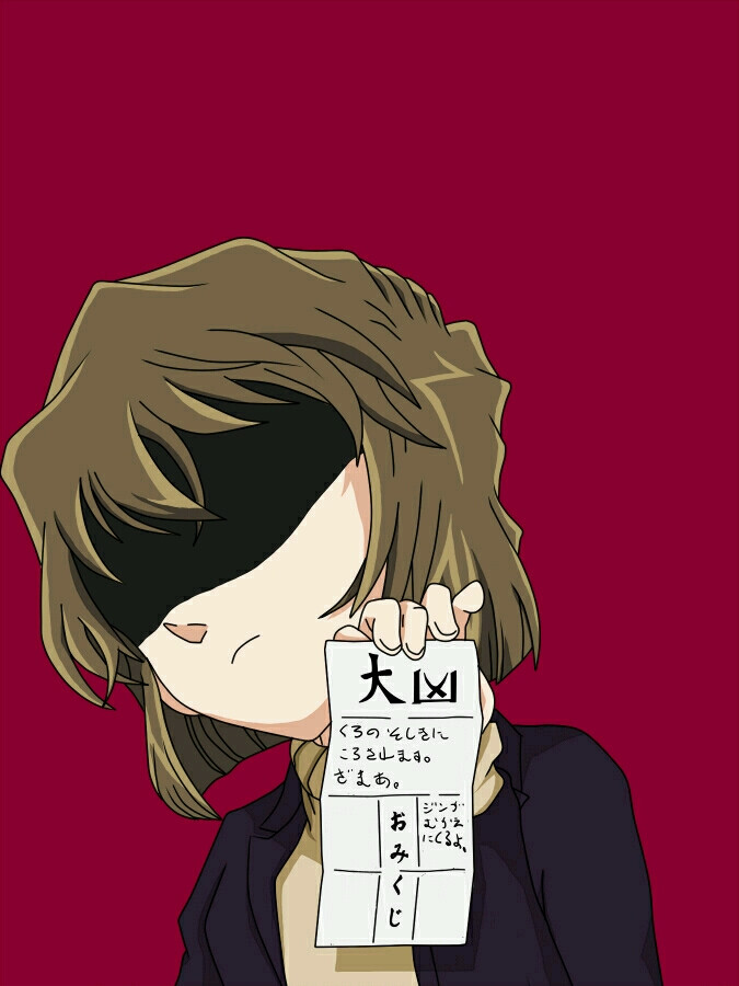 画师:deskmaster 灰原哀,日本动漫《名侦探柯南》中的主要人物,本名宫