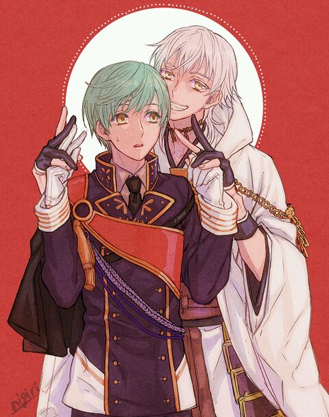 刀剑乱舞一期一振 鹤丸国永