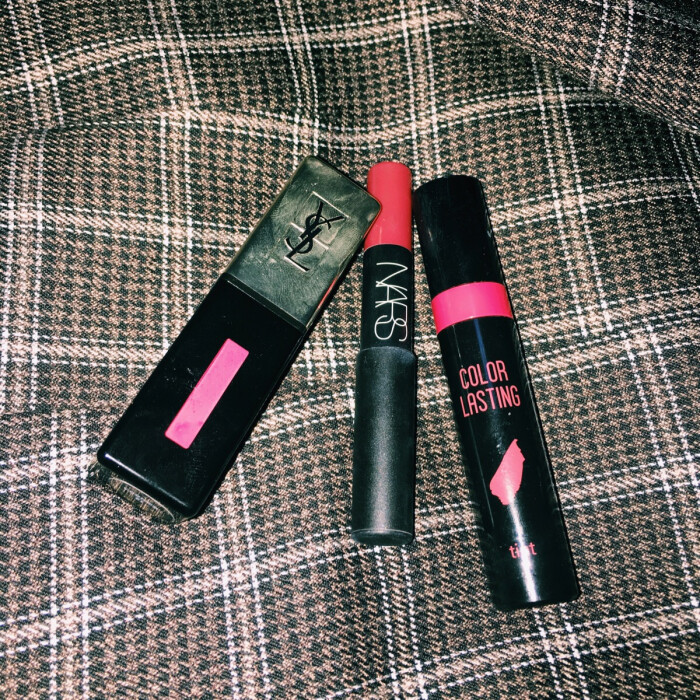 几只素材少女ysl12号narsdv爱茉莉三号…-堆眼妆口红图片