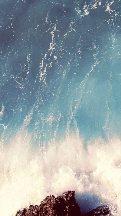 海浪壁纸高清 竖屏图片