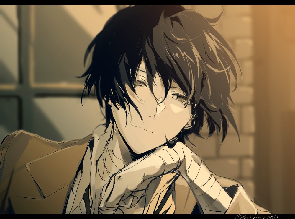 文豪野犬太宰治画师:也火 twi: @nrbwrbsn
