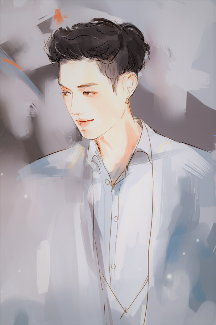 张艺兴 卡通手绘 cr:lemontamo233
