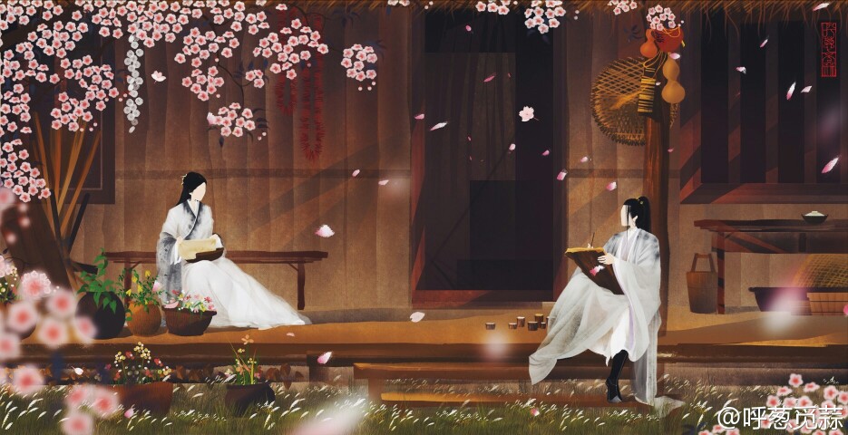 呼葱觅蒜#无脸古群像#无脸人#三生三世十里桃花#白浅#夜华#刘亦菲