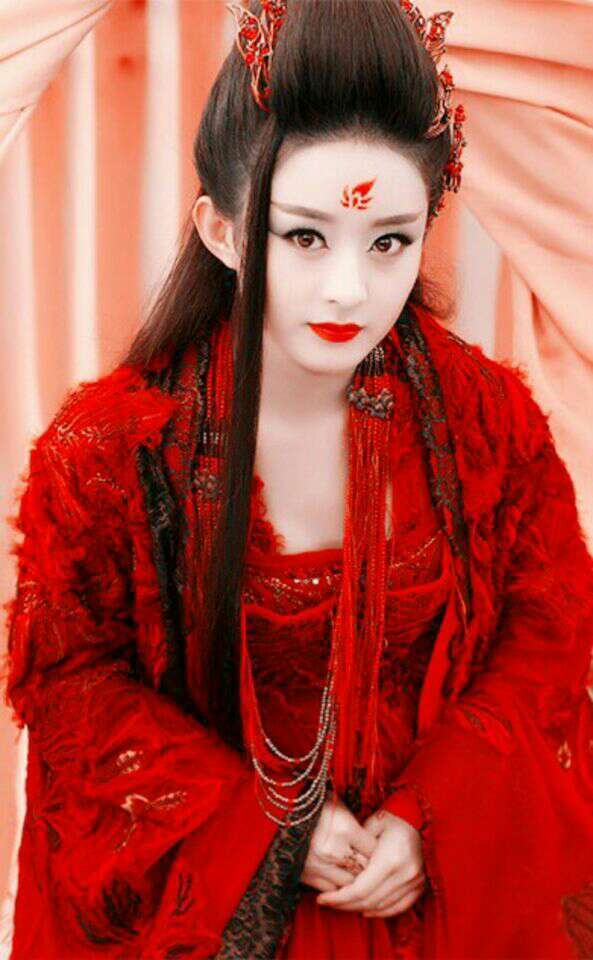 赵丽颖(花千骨妖神)