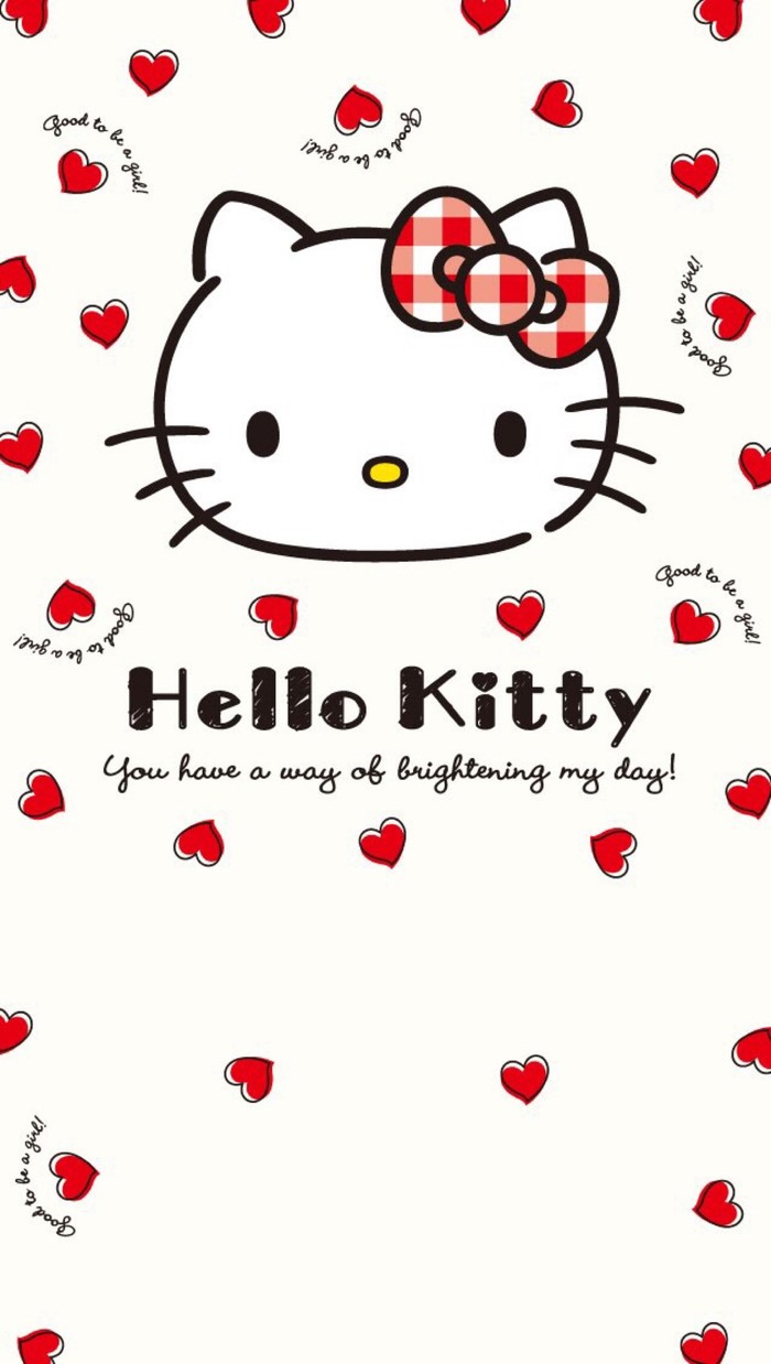 凯蒂hello kitty手机聊天桌面壁纸