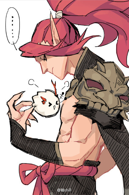 【阴阳师】. 酒吞童子茨木童子