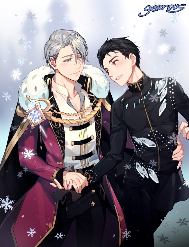 维勇【侵删致歉】冰上的尤里 yuri on ice p站画师 gearous 作品【侵